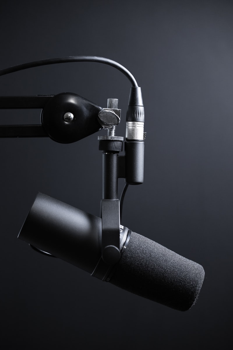 Enregistrement d'un podcast vidéo